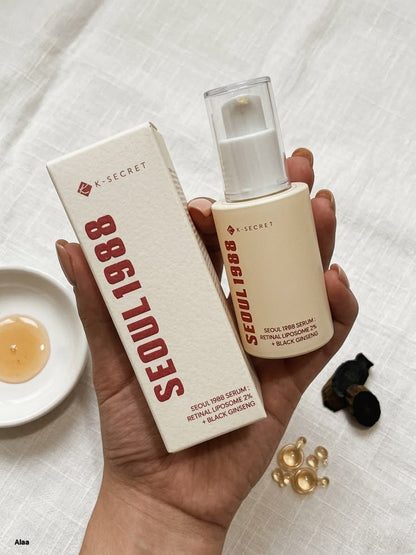 K-Secret SEOUL 1988 Retinal Liposome 2% + Black Ginseng Serum