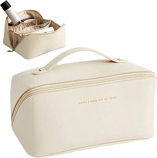 Neceser de Maquillaje Organizador Multifuncional (Beige)