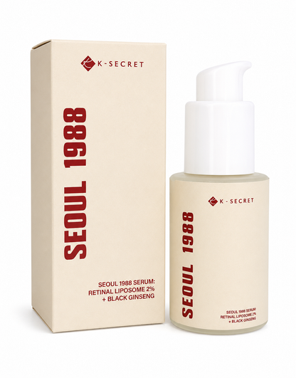 K-Secret SEOUL 1988 Retinal Liposome 2% + Black Ginseng Serum